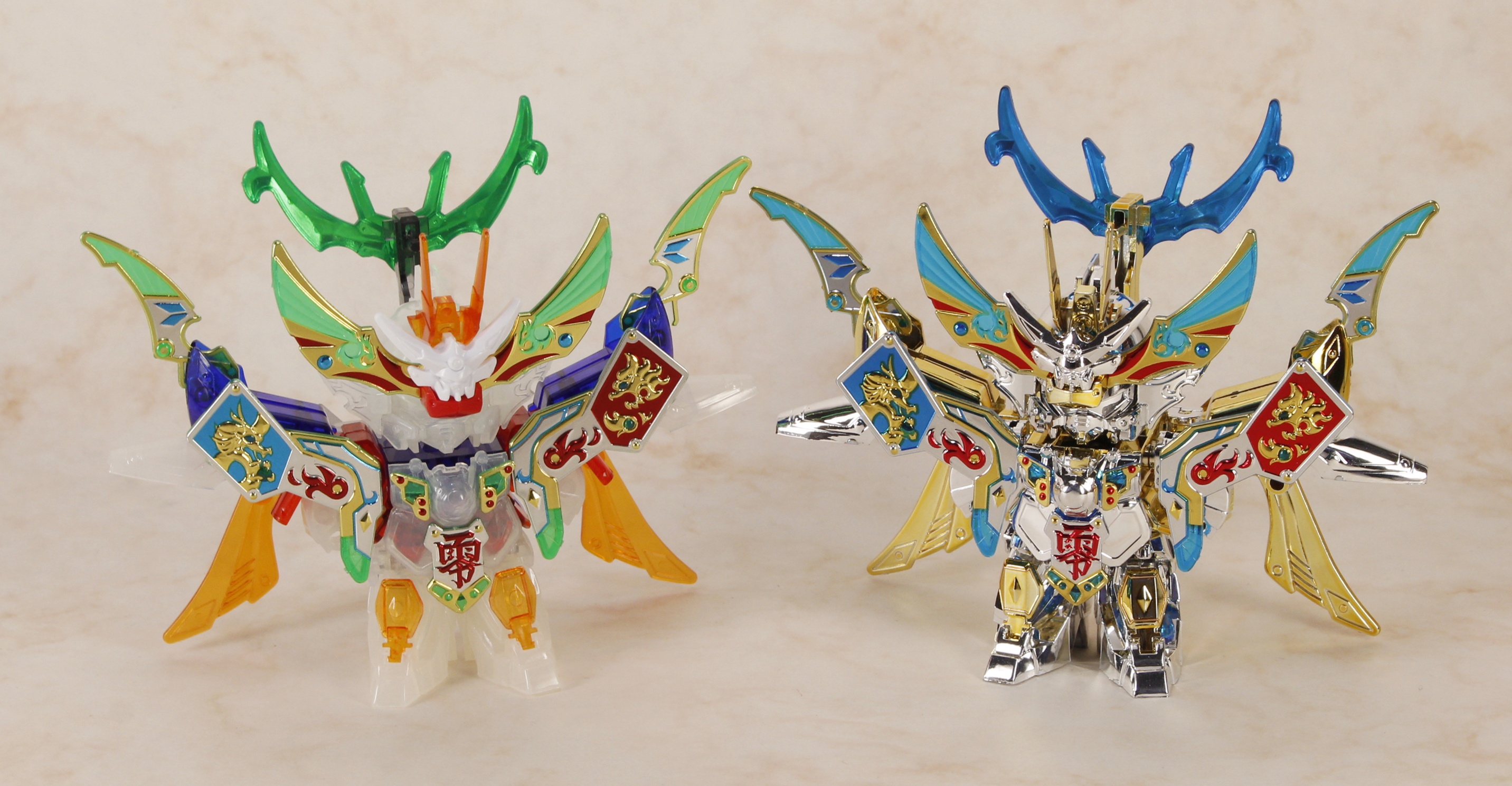 クリア版とメッキ版